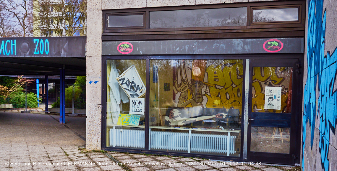 01.03.2017 - die Abrissbaustelle Quiddezentrum in Neuperlach